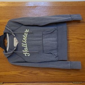 Hollister Youth Large grey hoodie